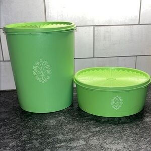 Green Storage Container Set